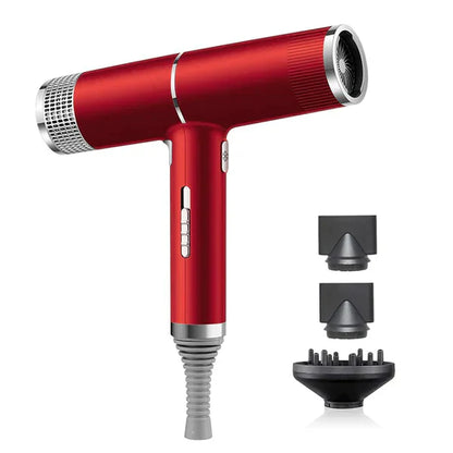 Fast Ionic Blow Dryer with Diffuser and Nozzles - OutfitLondon