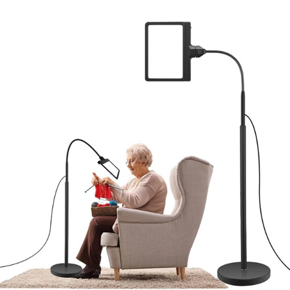 Bright LED Reading Lamp with 5X Magnifier