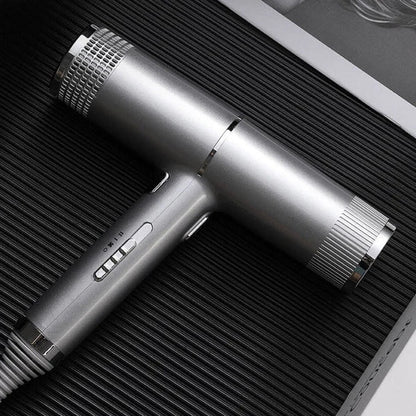 Fast Ionic Blow Dryer with Diffuser and Nozzles