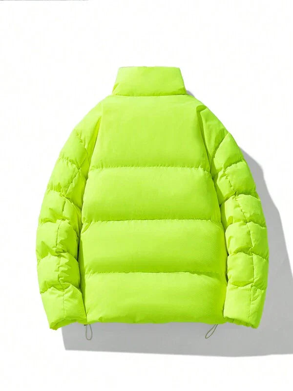 Large Bright Mens Insulated Winter Coat