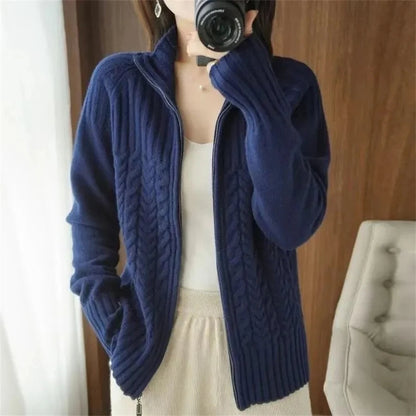 Cozy Big Knit Sweatshirt Lounge Wear