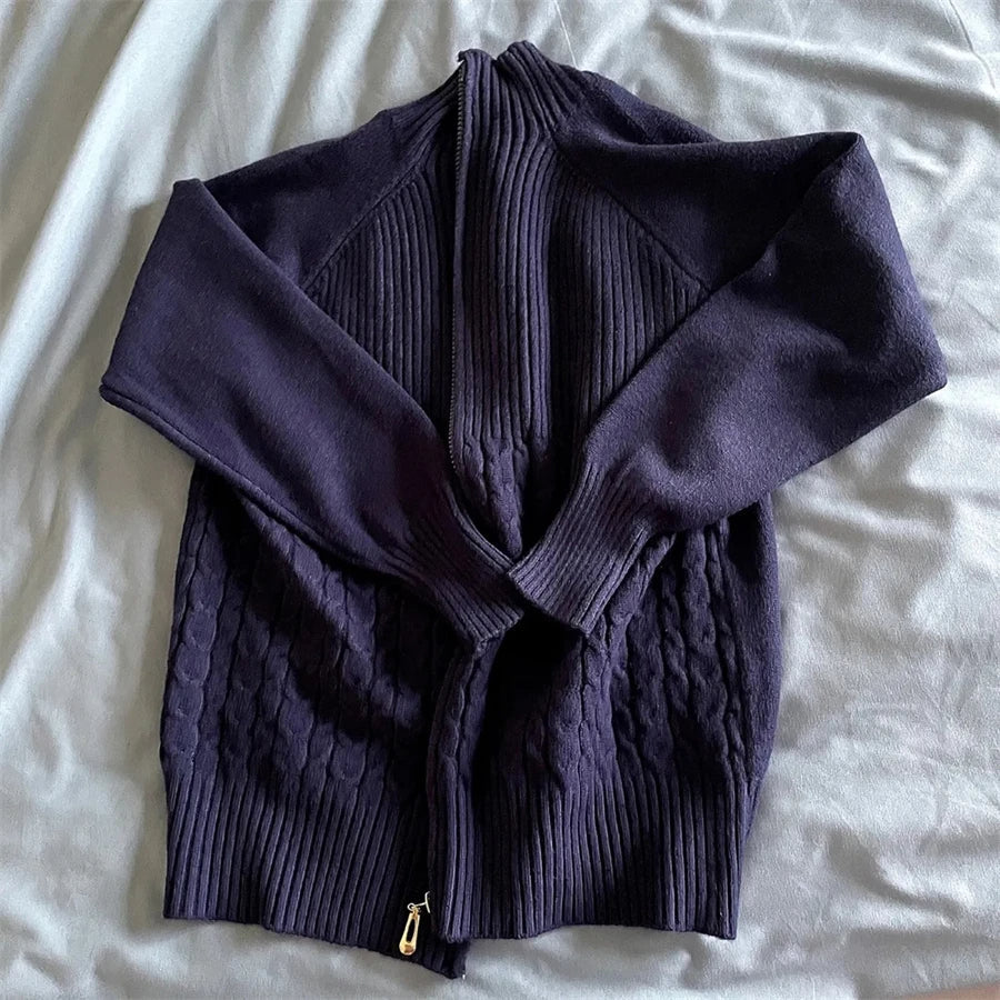 Cozy Big Knit Sweatshirt Lounge Wear