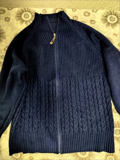 Cozy Big Knit Sweatshirt Lounge Wear