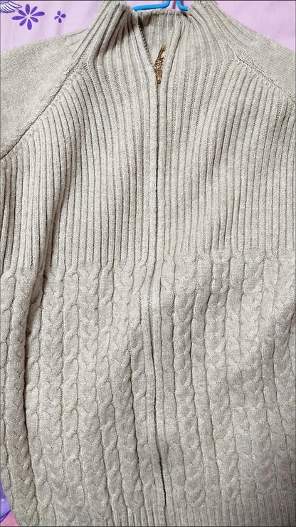 Cozy Big Knit Sweatshirt Lounge Wear