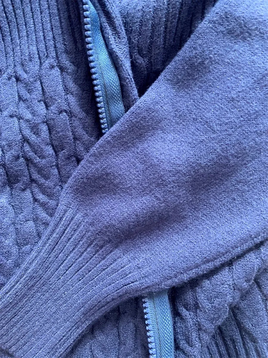 Cozy Big Knit Sweatshirt Lounge Wear