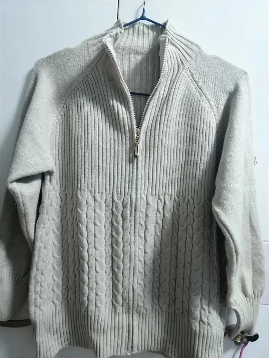 Cozy Big Knit Sweatshirt Lounge Wear
