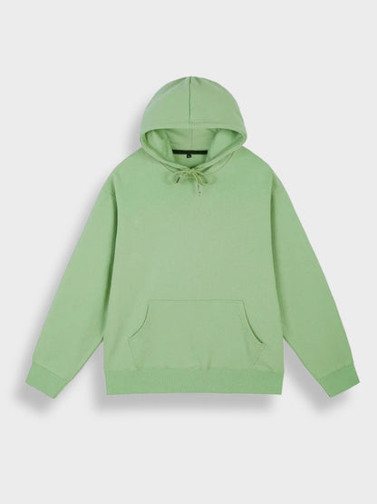 Relaxed Fit Hooded Sweatshirt with Graphic Back