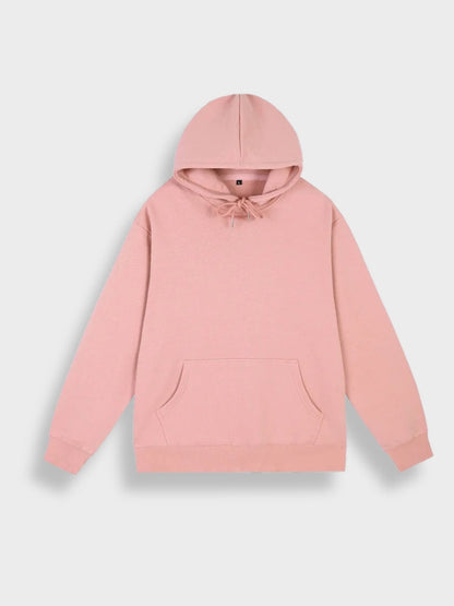Relaxed Fit Hooded Sweatshirt with Graphic Back