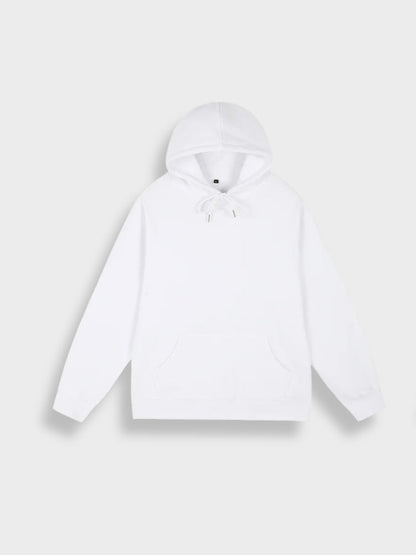 Relaxed Fit Hooded Sweatshirt with Graphic Back