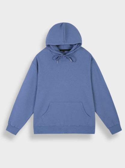 Relaxed Fit Hooded Sweatshirt with Graphic Back