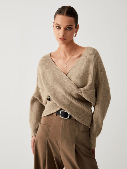Large Cozy Women's Sweater Sienna - OutfitLondon