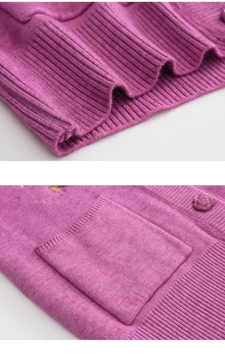 Cozy Large Knit Sweater - Warm and Chic