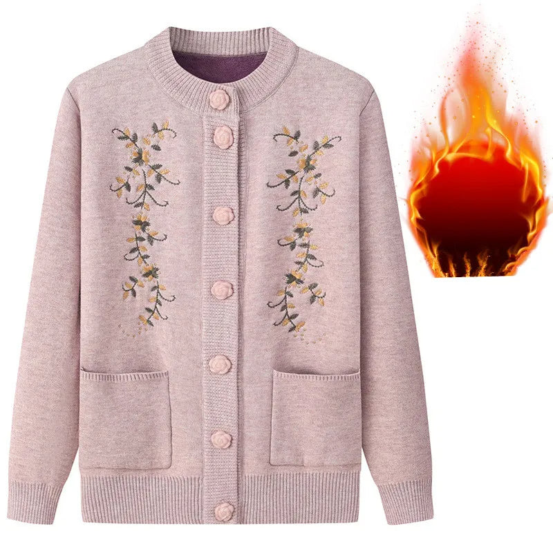 Cozy Large Knit Sweater - Warm and Chic