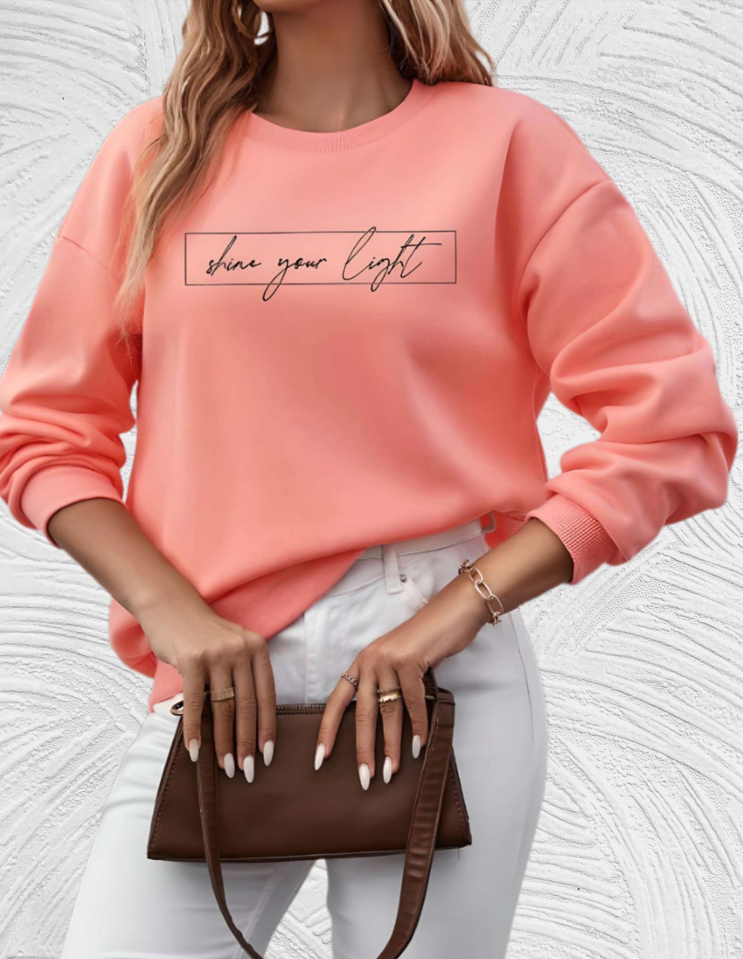Comfy Women's Crew Neck Jumper Luna