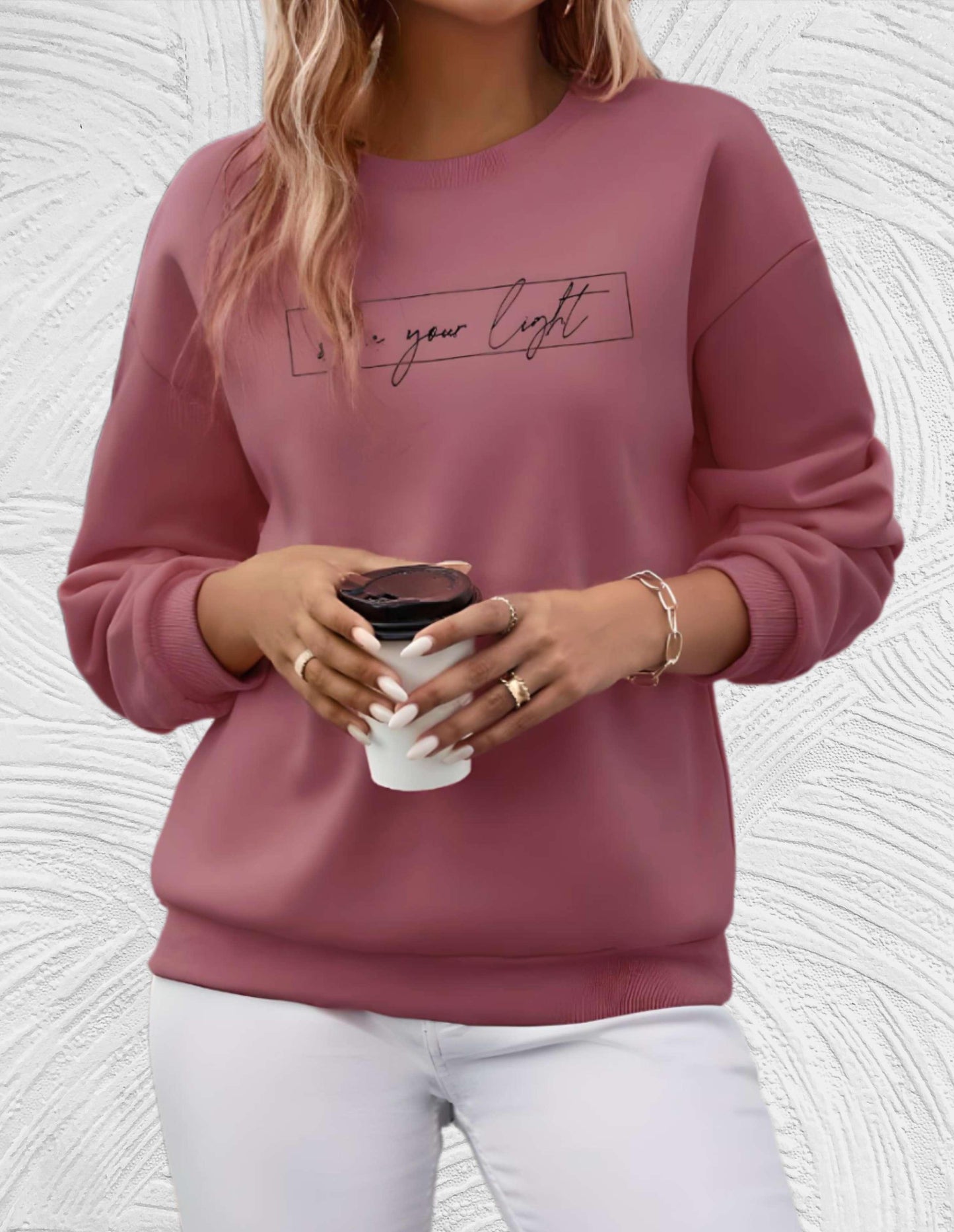 Comfy Women's Crew Neck Jumper Luna