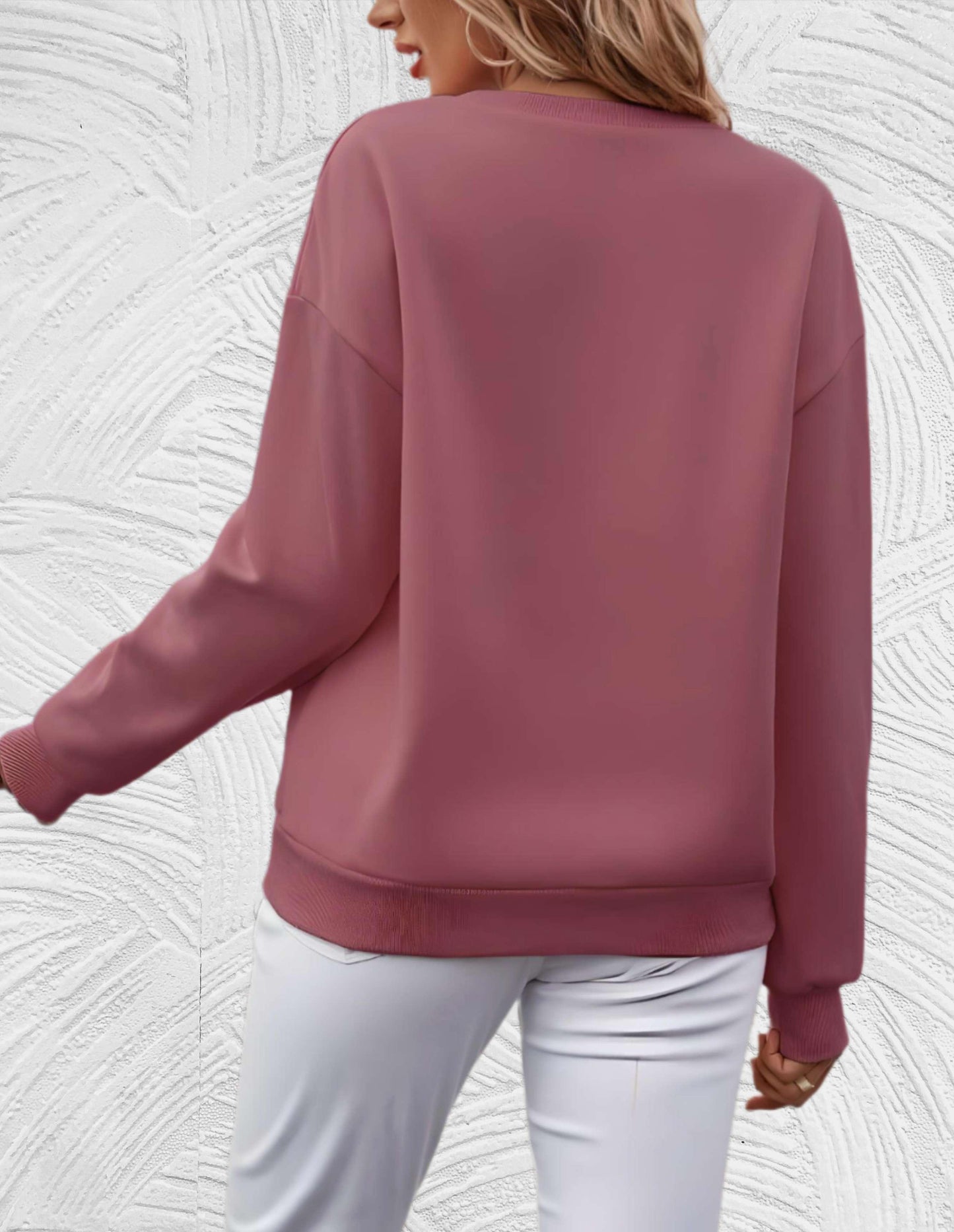 Comfy Women's Crew Neck Jumper Luna
