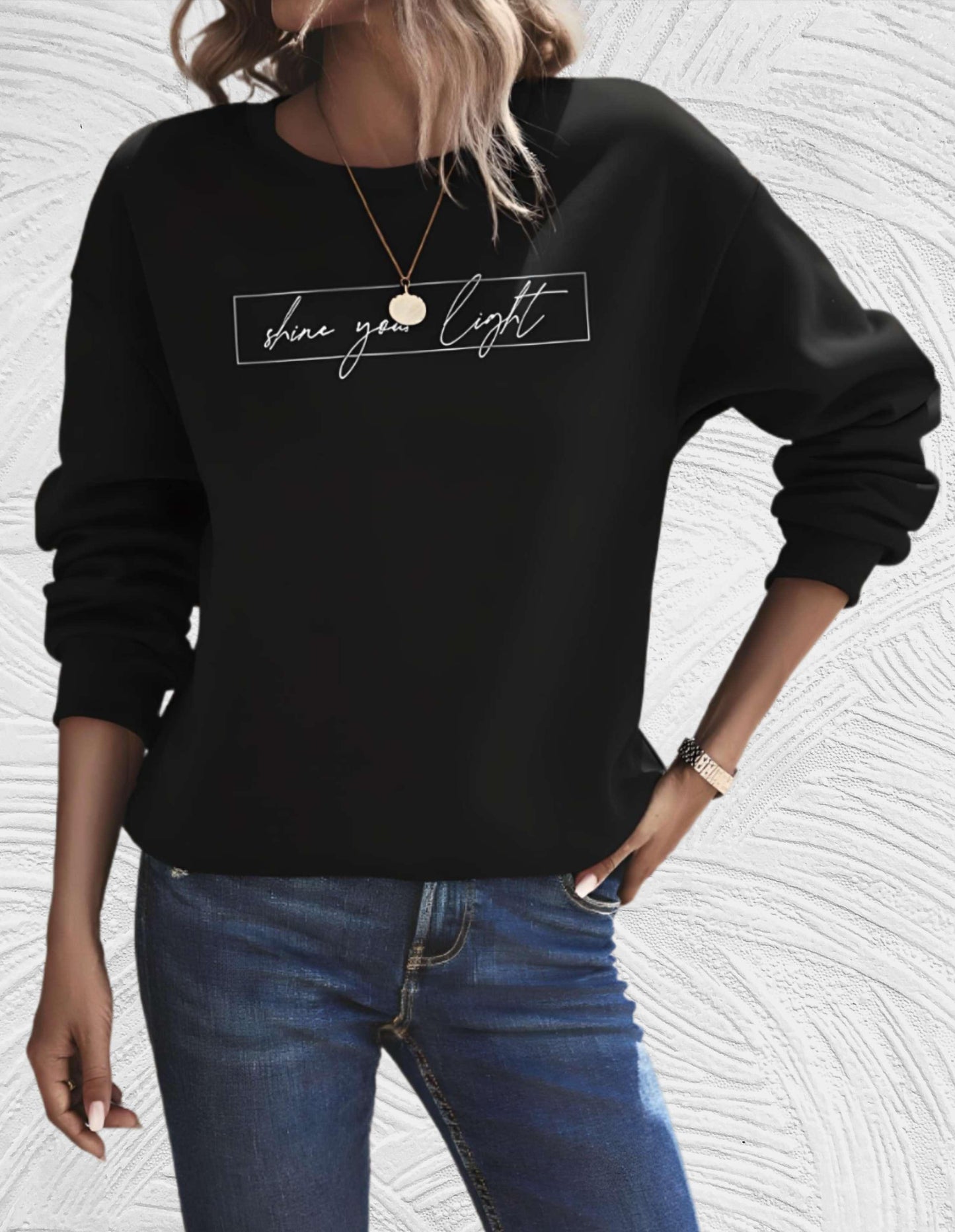 Comfy Women's Crew Neck Jumper Luna