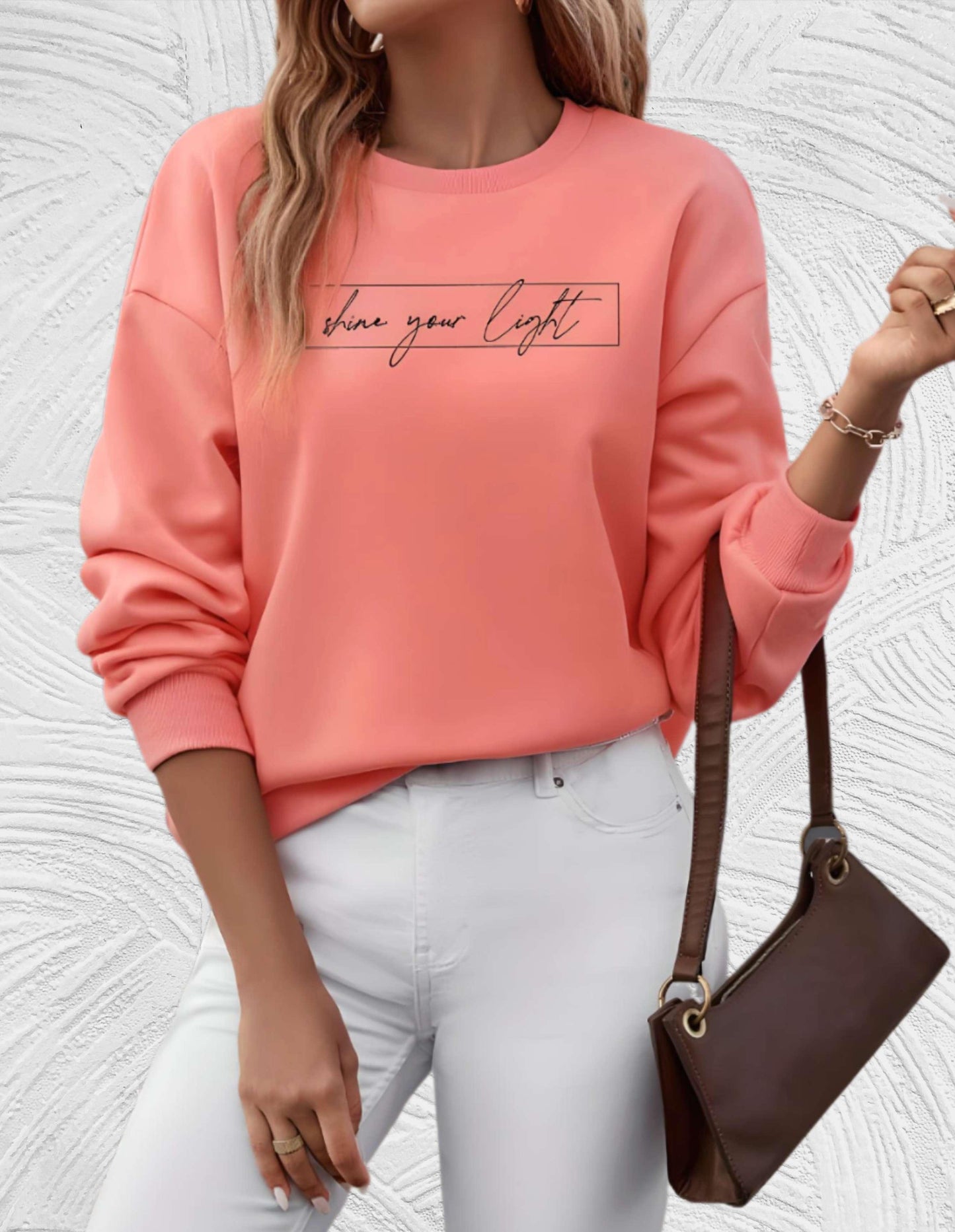 Comfy Women's Crew Neck Jumper Luna