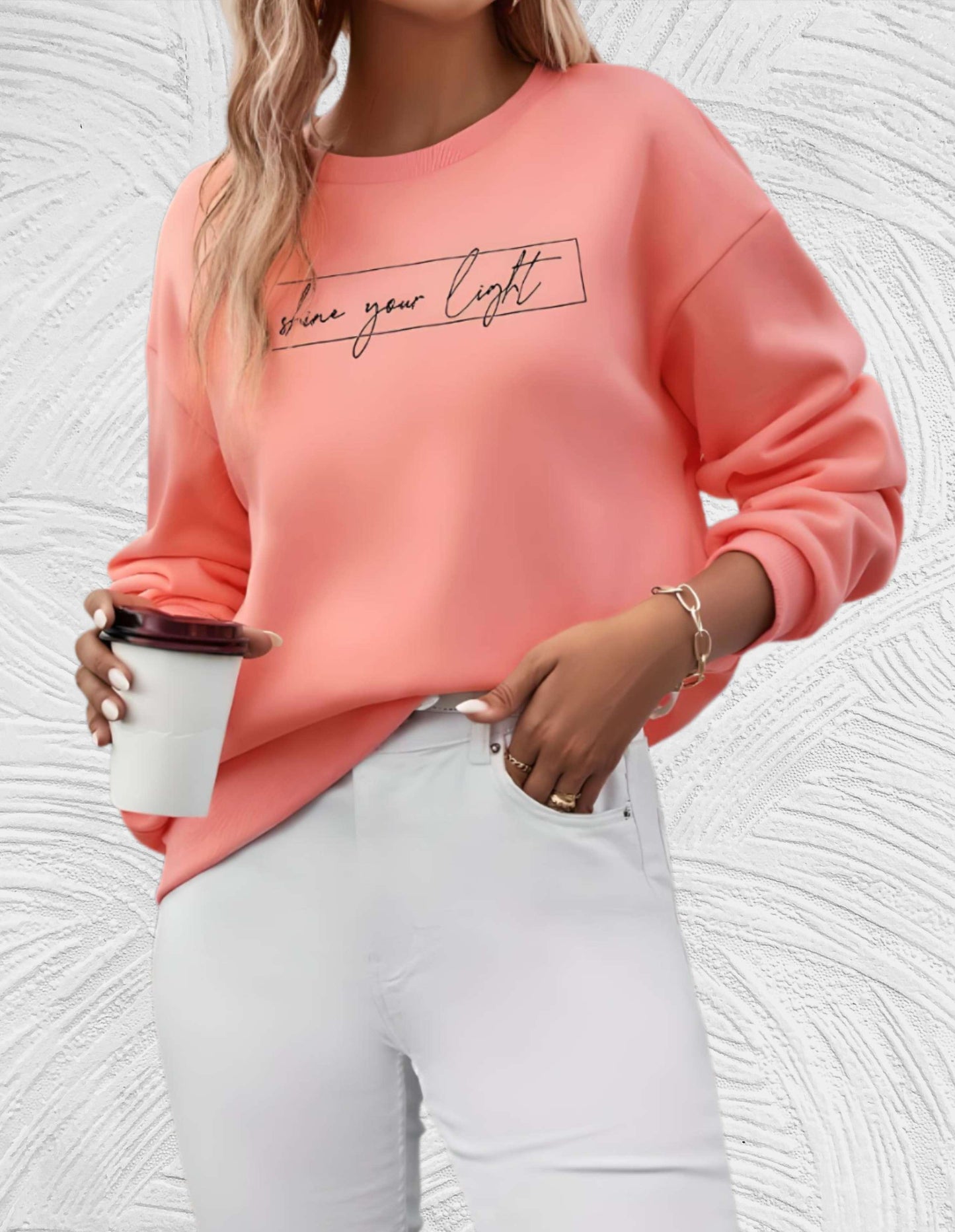 Comfy Women's Crew Neck Jumper Luna