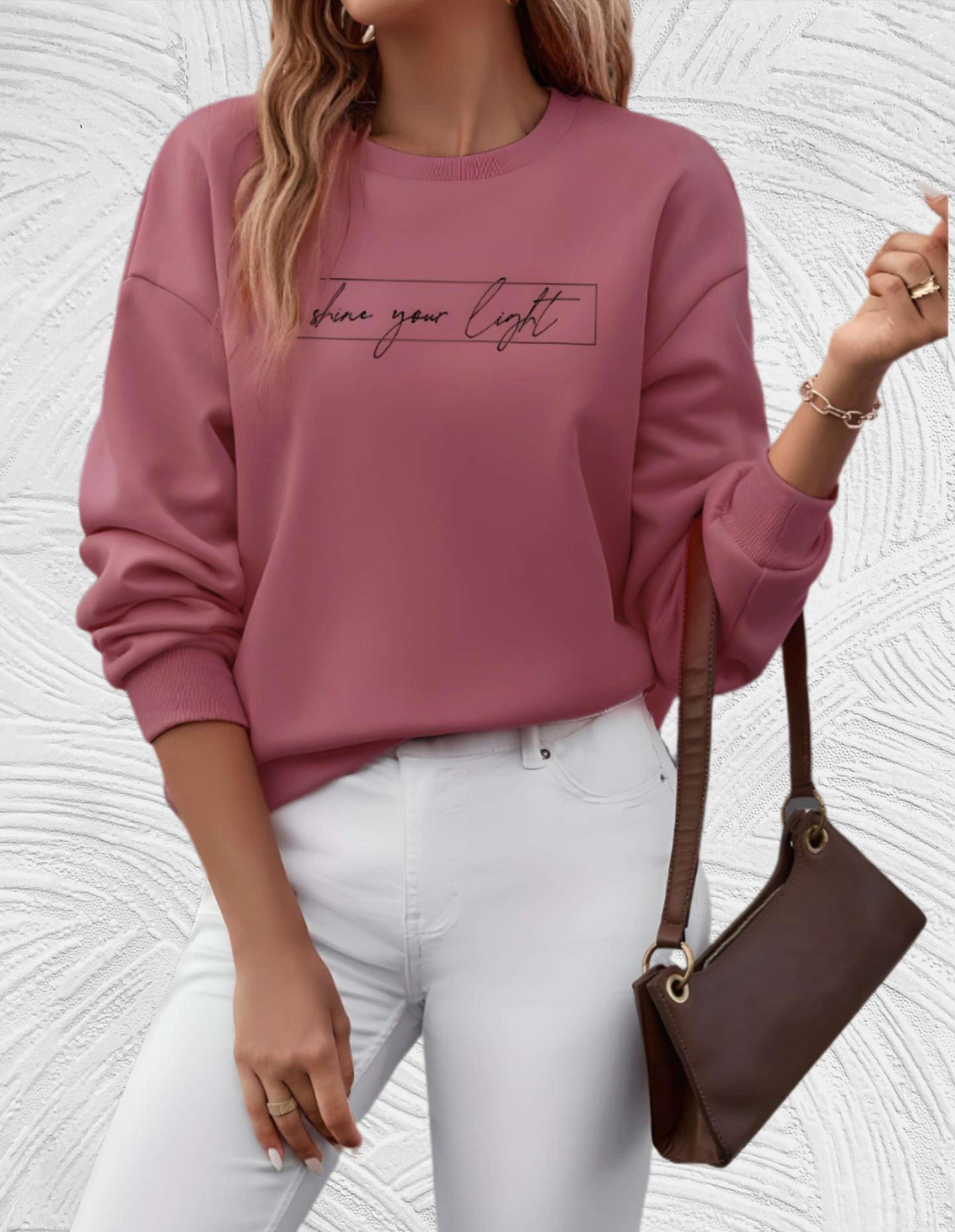 Comfy Women's Crew Neck Jumper Luna