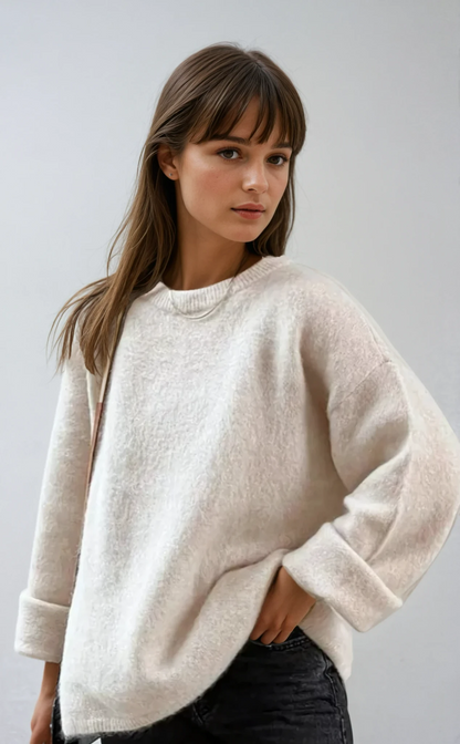 Cozy Women's Oversized Soft Knit Sweater