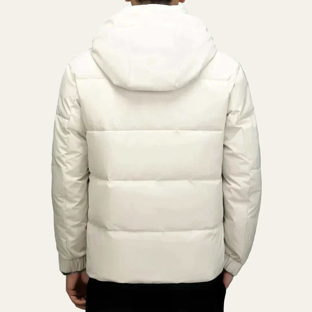 Men's Warm Waterproof Parka Jacket with Hood