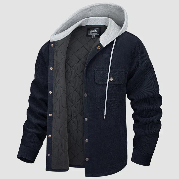 Warm Waterproof Mens Parka Jacket Hooded - OutfitLondon