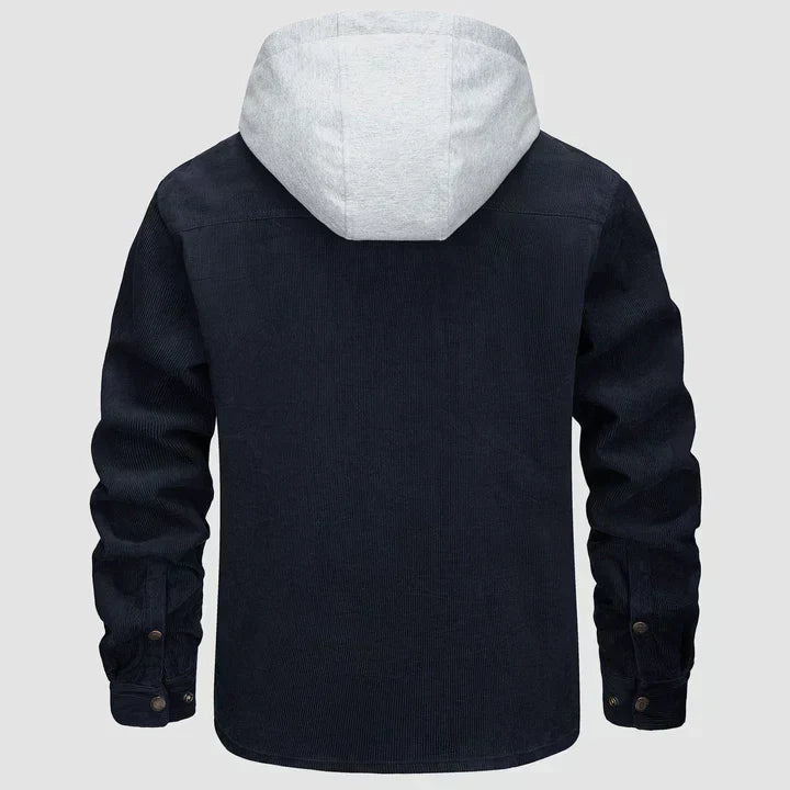 Warm Waterproof Mens Parka Jacket Hooded