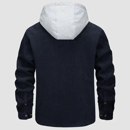 Warm Waterproof Mens Parka Jacket Hooded