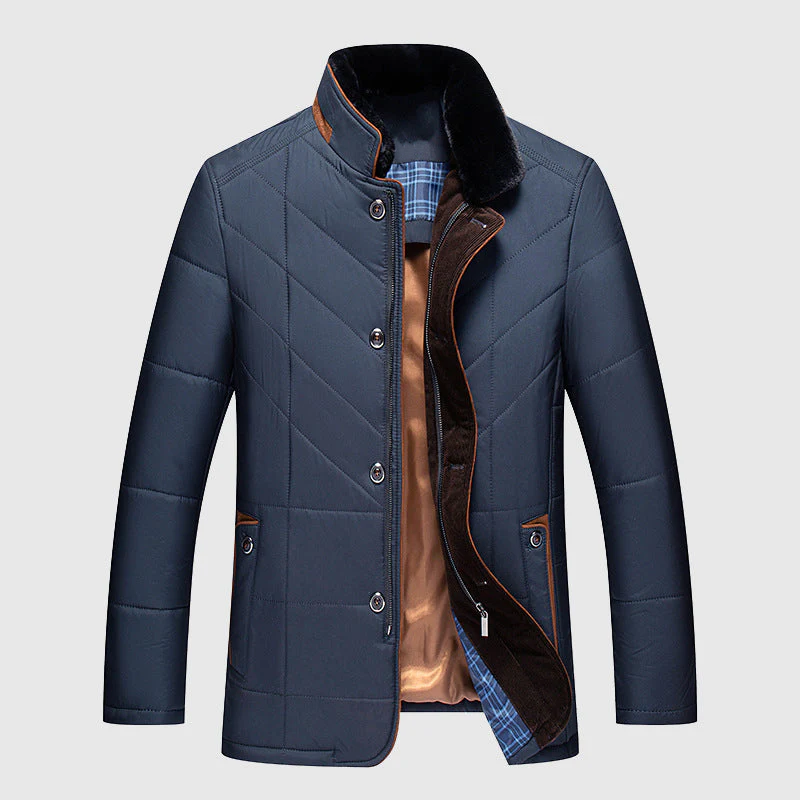Warm Waterproof Men's Ski Jacket with Thermal Insulation - OutfitLondon