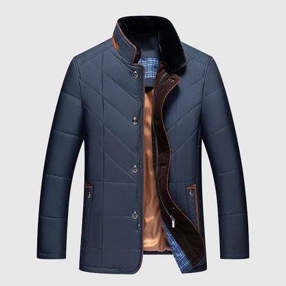Warm Waterproof Men's Ski Jacket with Thermal Insulation - OutfitLondon
