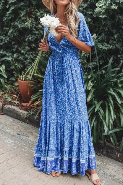 Classic Long Sleeve Maxi Dress