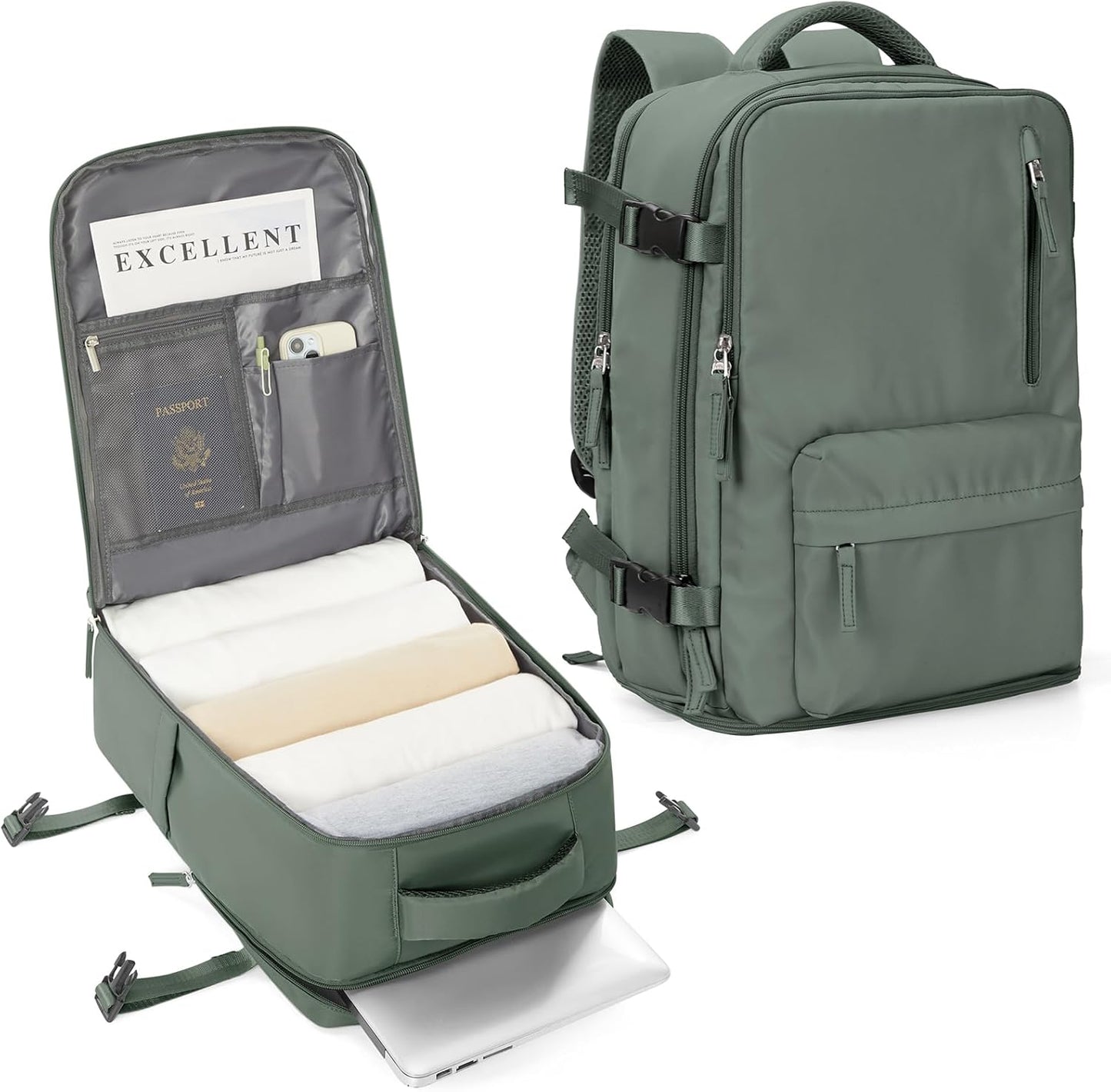 Spacious Laptop Backpack with Padded Adjustable Strap