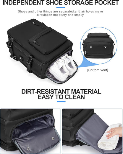 Spacious Laptop Backpack with Padded Adjustable Strap