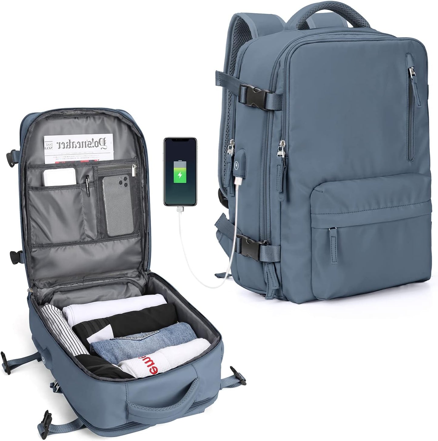 Spacious Laptop Backpack with Padded Adjustable Strap