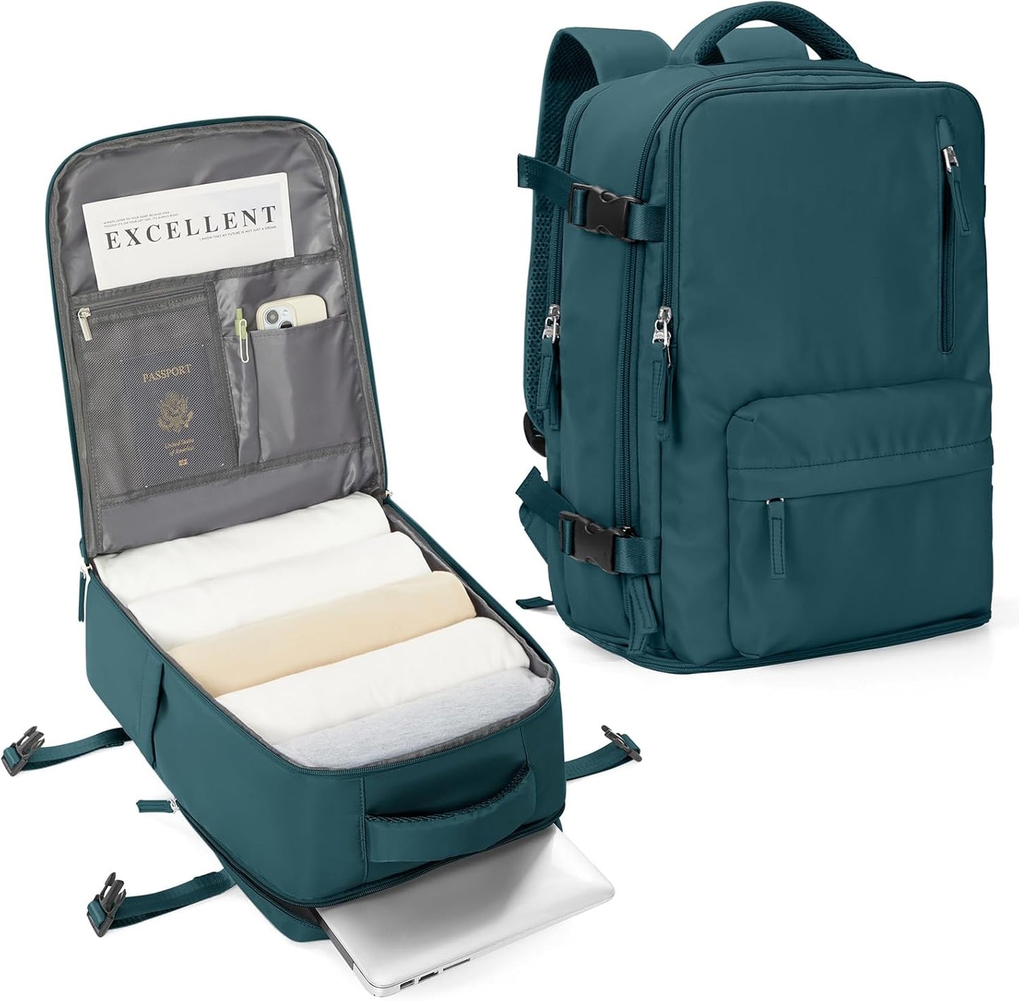 Spacious Laptop Backpack with Padded Adjustable Strap