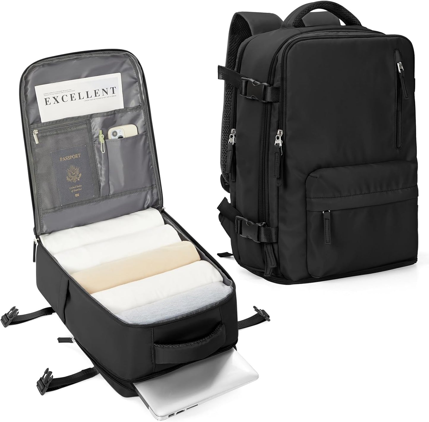 Spacious Laptop Backpack with Padded Adjustable Strap