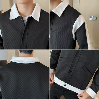 Quirky Patchwork Mens Jacket Alessandro