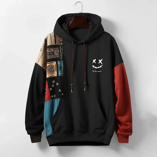 Trendy Mens Large Hooded Sweatshirt - OutfitLondon
