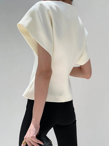 Payton | Relaxed Fit V-Neck Holiday Clothes Blouse