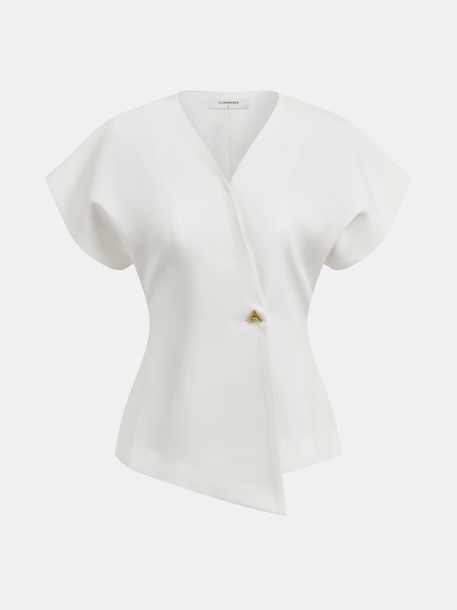 Payton | Relaxed Fit V-Neck Holiday Clothes Blouse