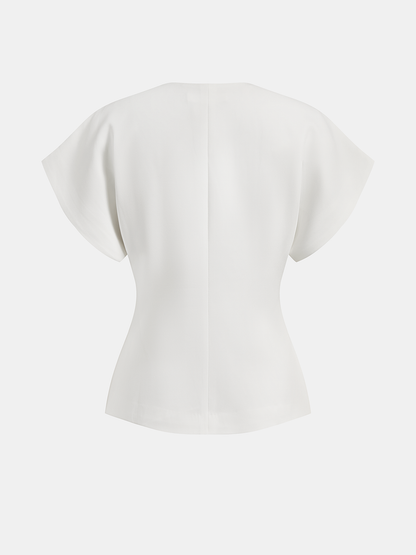 Payton | Relaxed Fit V-Neck Holiday Clothes Blouse