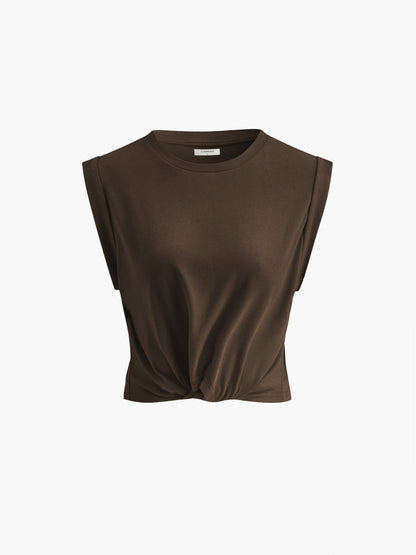 Petra | Knotted Fit Cotton Festival T-Shirt