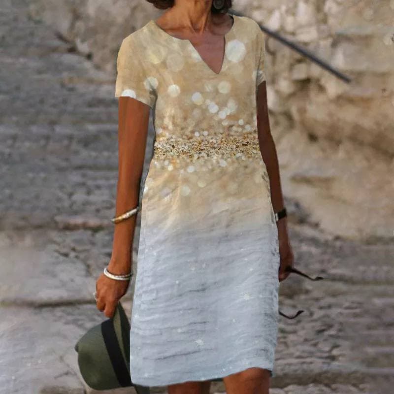 Women's Classic V-Neck Casual Blouse