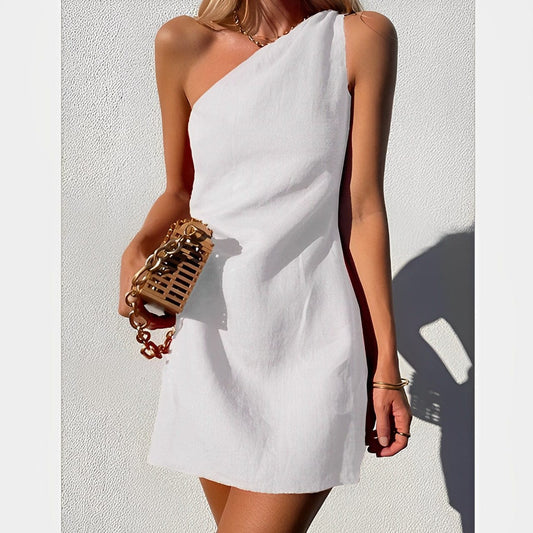 Casual Summer Mini Dress for Ladies - OutfitLondon