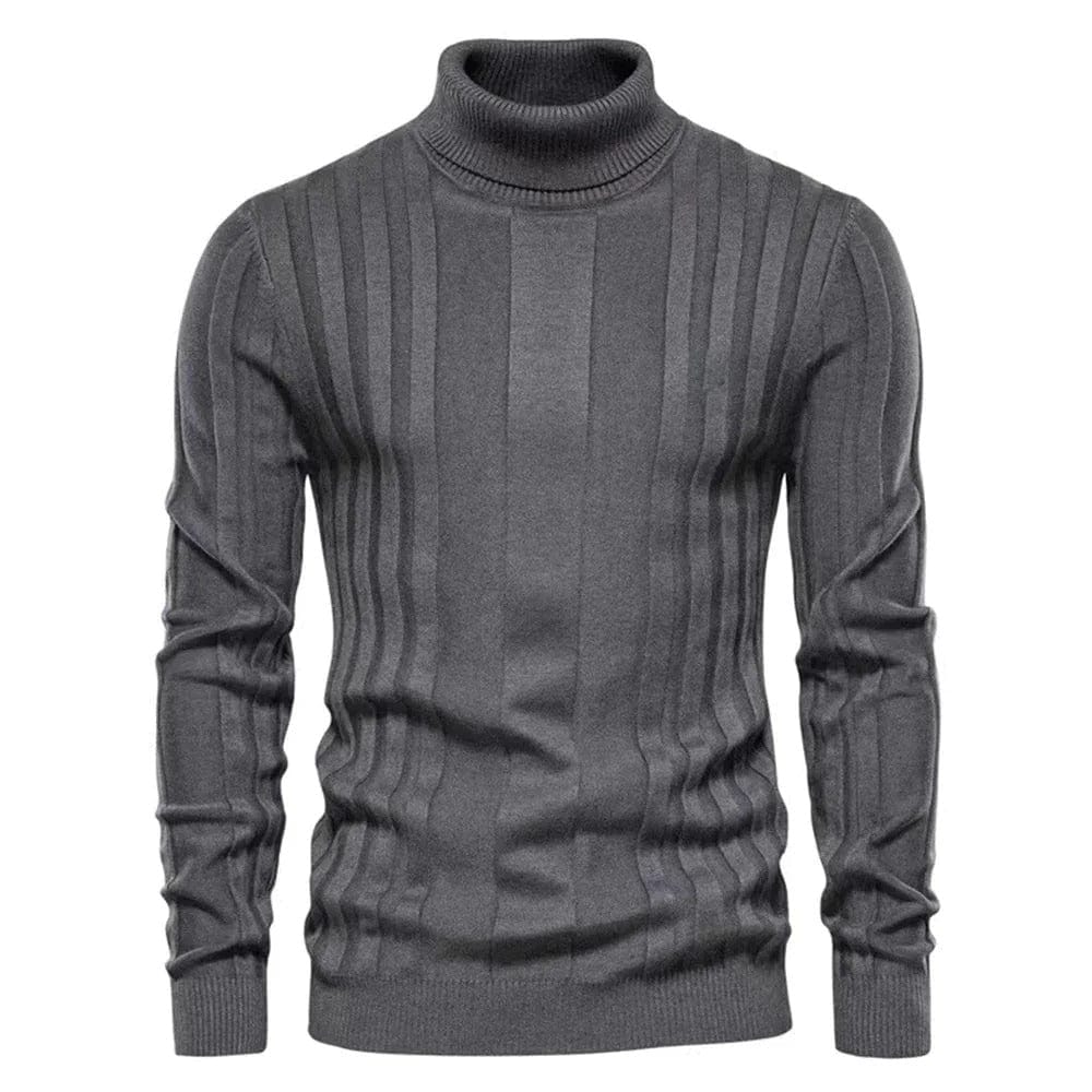 Cozy Mens Crew Neck Winter Sweater