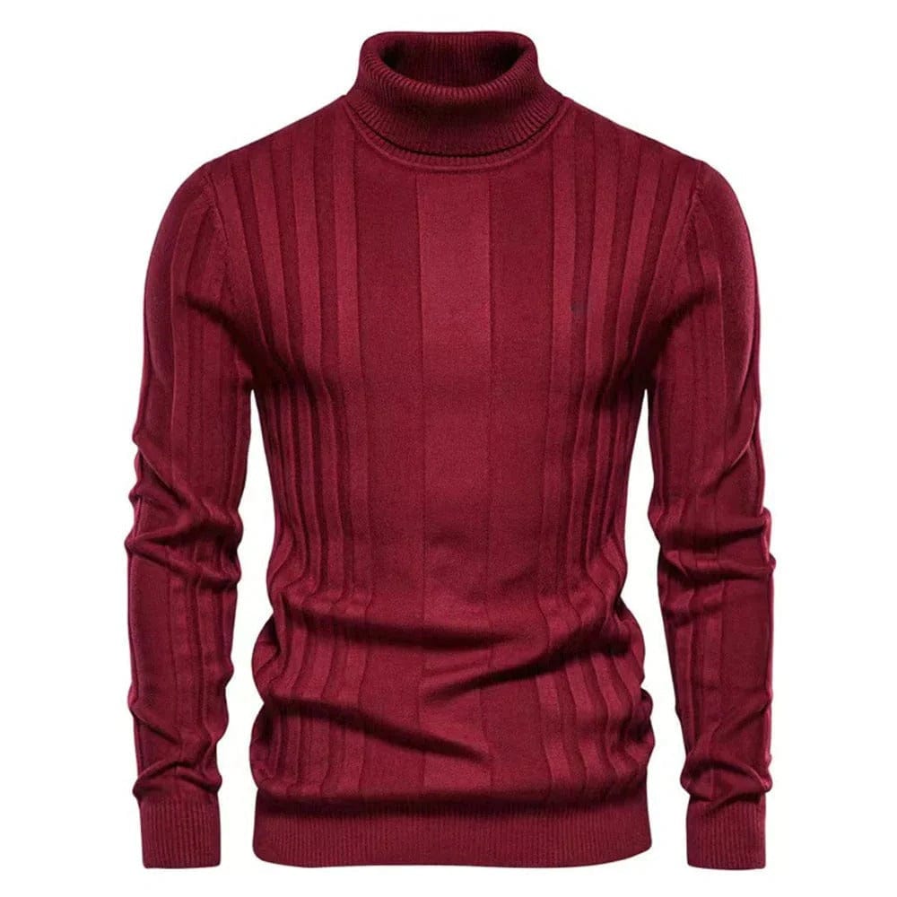 Cozy Mens Crew Neck Winter Sweater