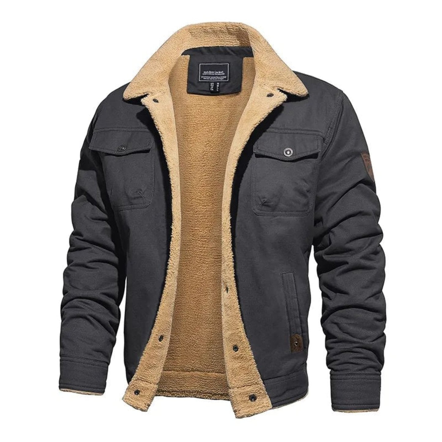 Thermal Mens Insulated Jacket with Pockets