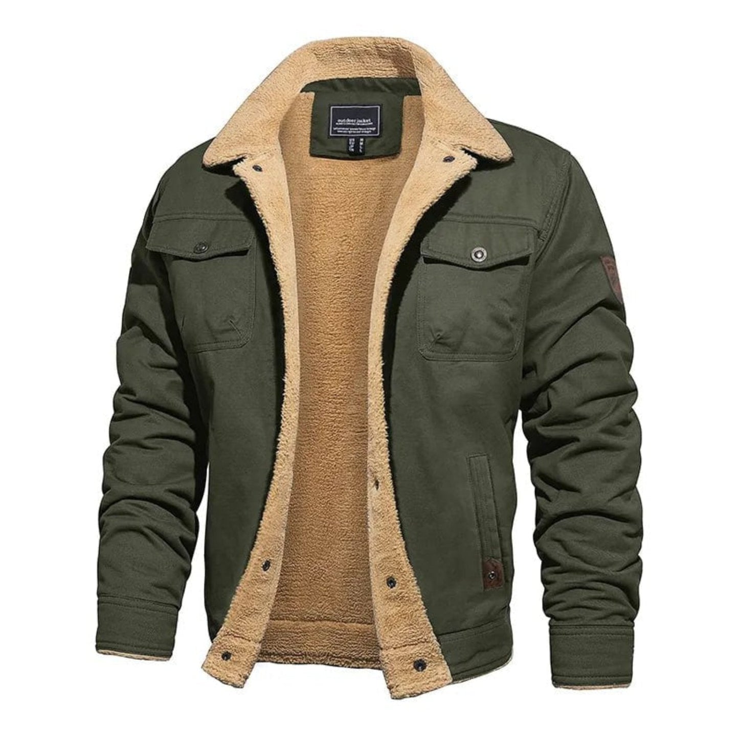 Thermal Mens Insulated Jacket with Pockets