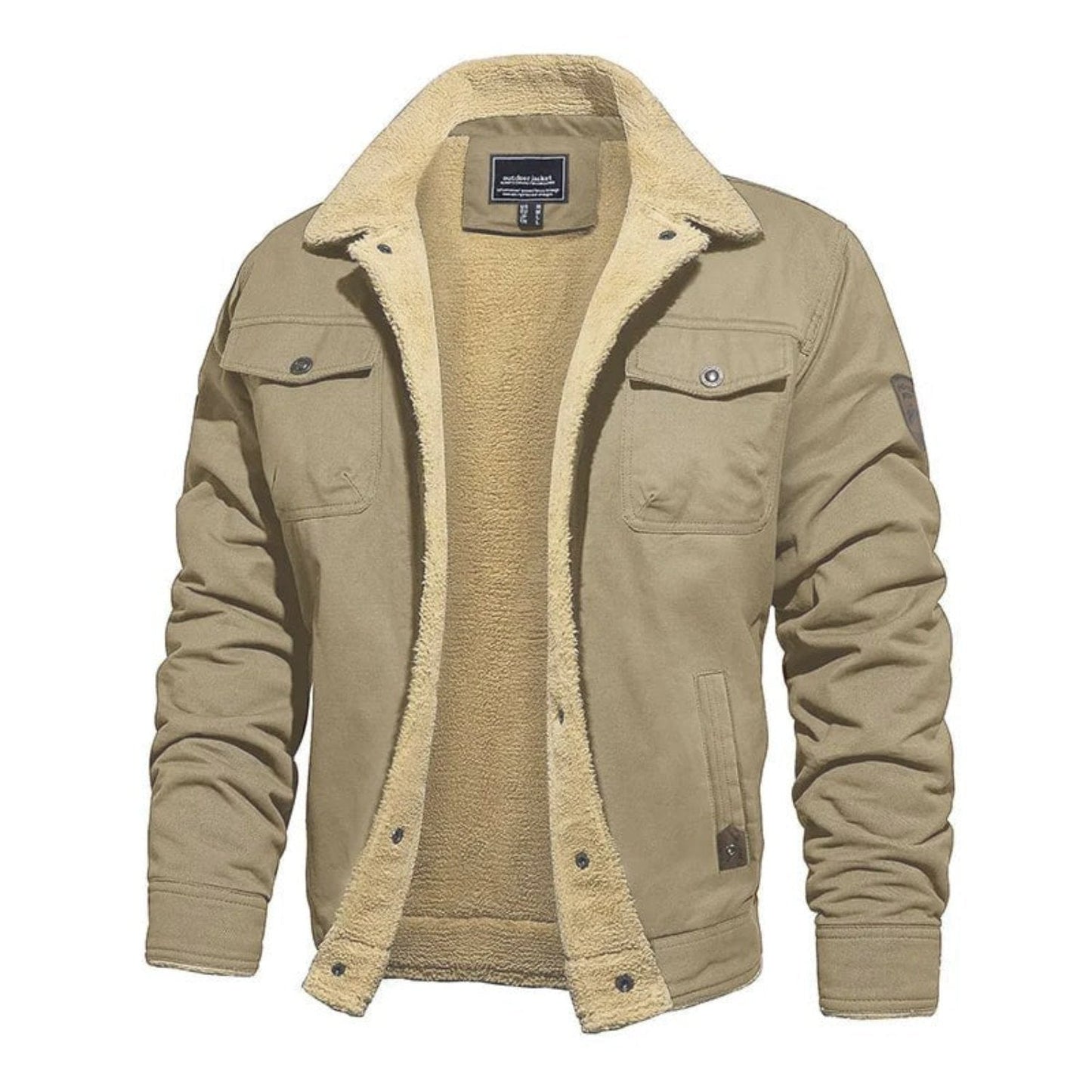 Thermal Mens Insulated Jacket with Pockets - OutfitLondon